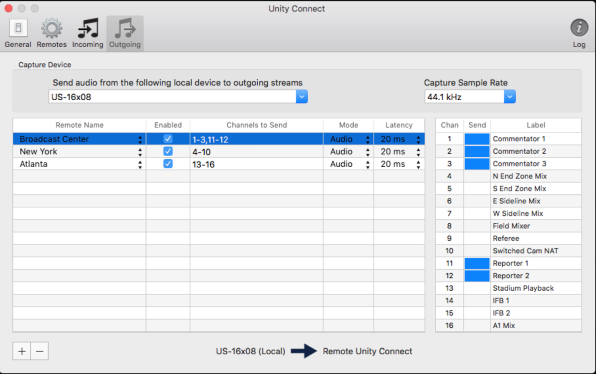 Unity Connect to Interface Partylines – CT Knowledge Base