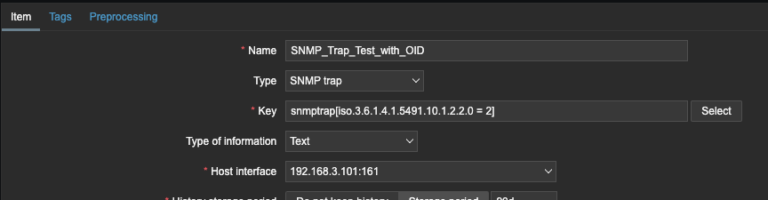 Configuring SNMP Traps on Zabbix – CT Knowledge Base