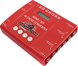 Decimator 12G-Cross – No Signal Background Colour